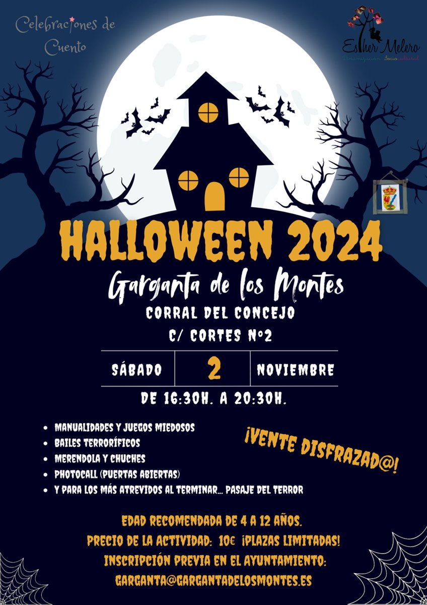 Happy Halloween en Garganta de Los Montes 2024